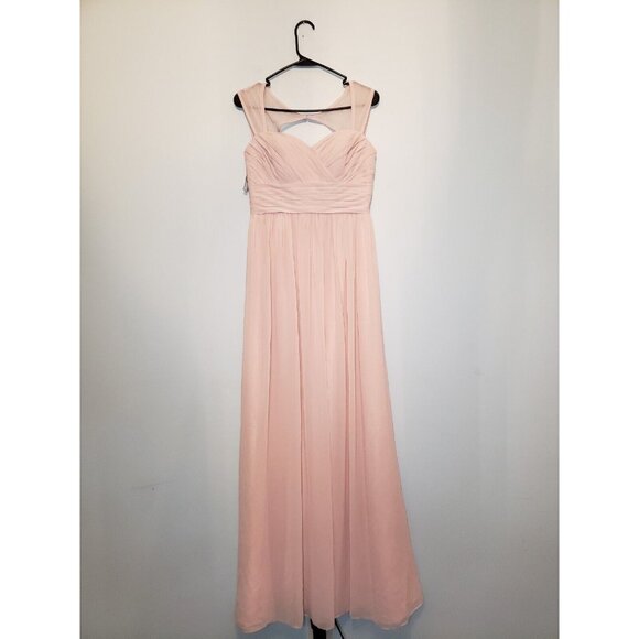 Bill Levkoff Dresses & Skirts - Bill Levkoff Women 6 Formal Dress Prom Lgt Pink Maxi Sweetheart Sleeveless FLAW